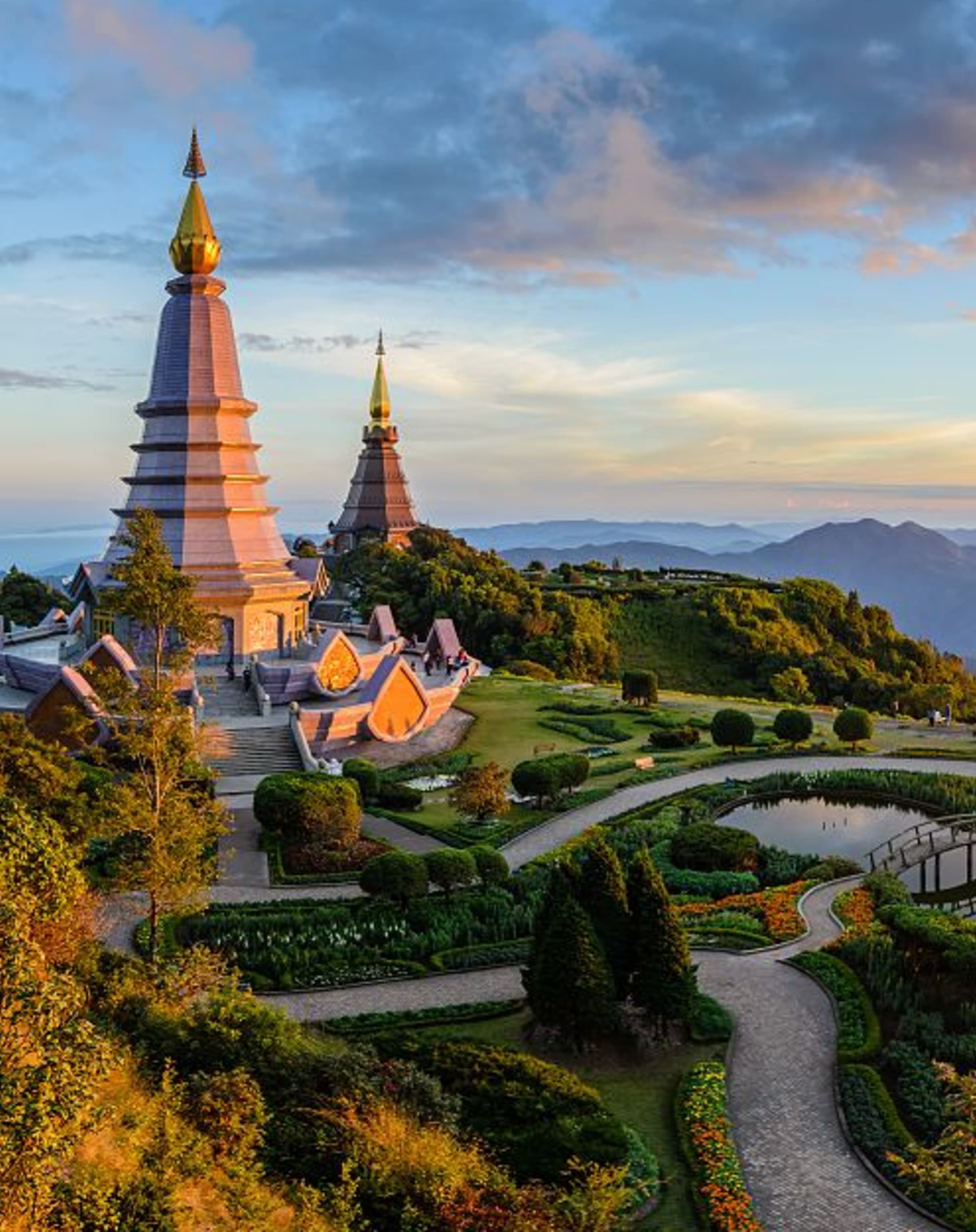 Scenic travel destination